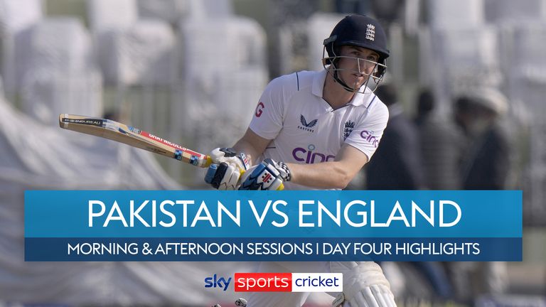 Morning and afternoon sessions - day 4 highlights - Pakistan vs England 1st Test
