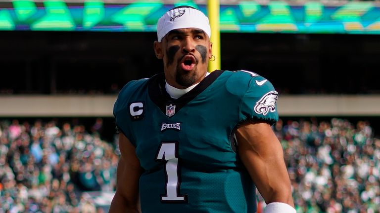 Philadelphia Eagles QB Jalen Hurts No. 1 in June Jersey Sales - Sports  Illustrated Philadelphia Eagles News, Analysis and More