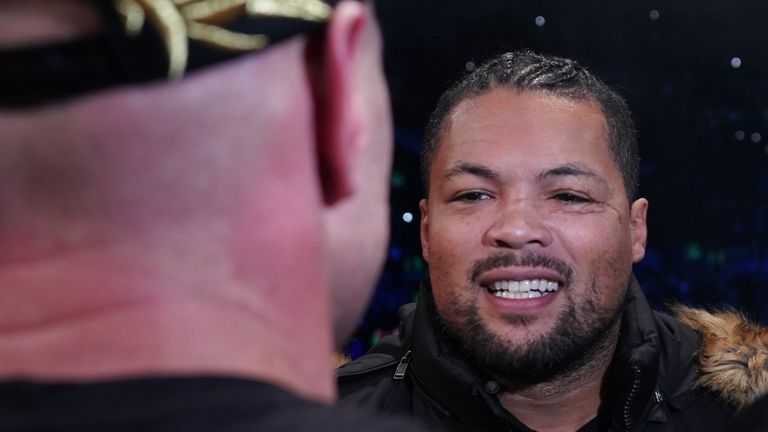 Joe Joyce y Tyson Fury se enfrentan (Imagen: Queensberry)