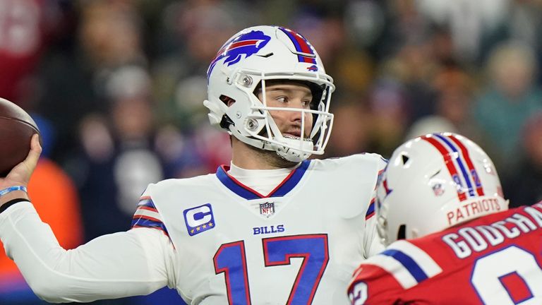 Buffalo Bills 24-10 New England Patriots: Josh Allen throws two touchdowns  to lead Bills to comfortable victory, NFL News