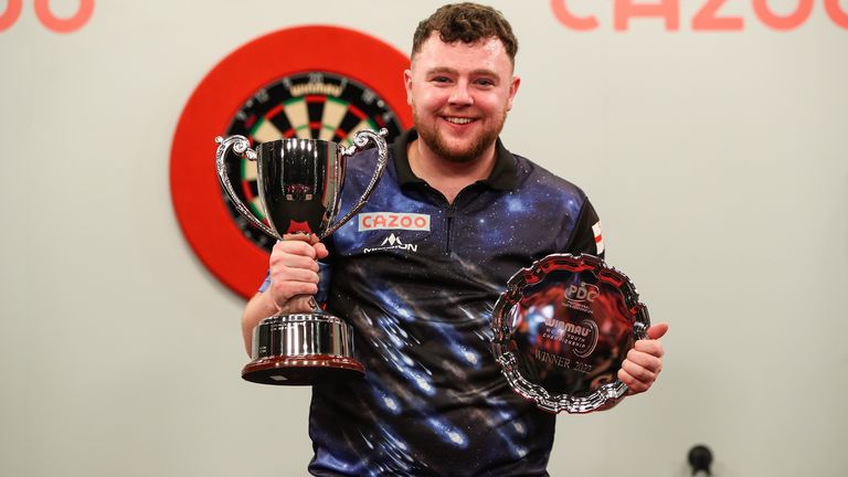 Josh Rock during Day Three of the 2022 Cazoo Players Championship Finals at Butlins in Minehead on Sunday 27th November 2022.