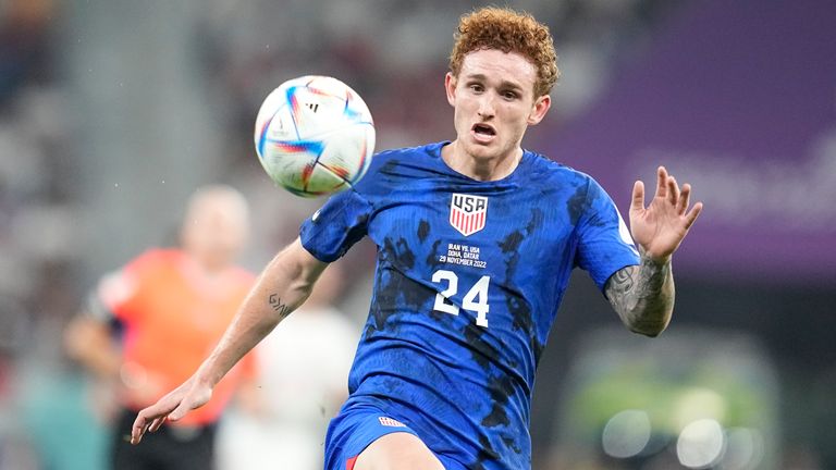 Josh Sargent from the US