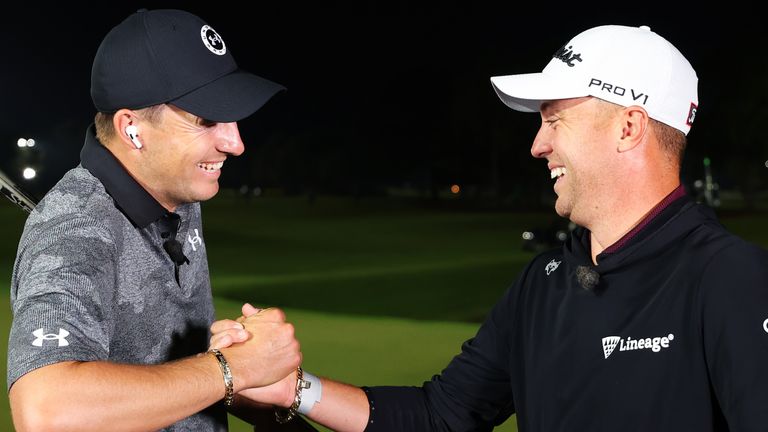 Justin Thomas and Jordan Spieth birdied seven of the 10 holes played in their impressive victory 