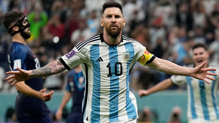 Argentina's Lionel Messi 