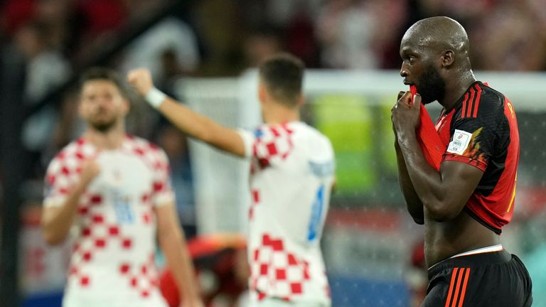 Lukaku reacts to Belgium's early exit in Qatar
