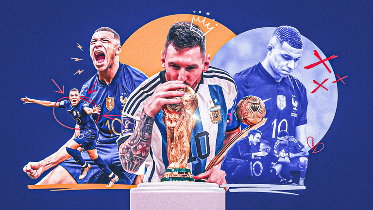Kylian Mbappe is the natural heir to Lionel Messi after the World Cup final