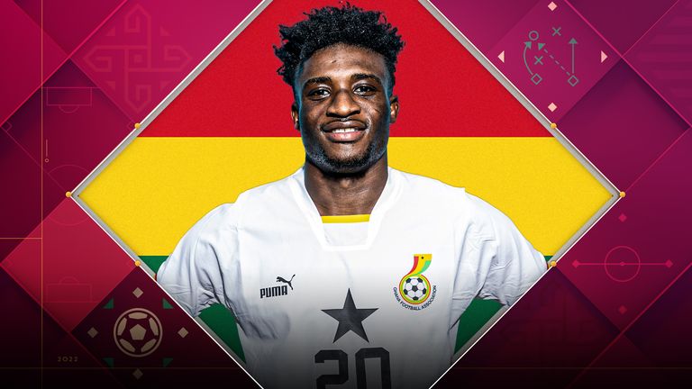 Ghana's Mohammed Kudus has impressed at the 2022 World Cup in Qatar