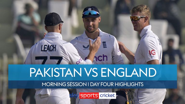 Pakistan vs England - day 4 morning session highlights