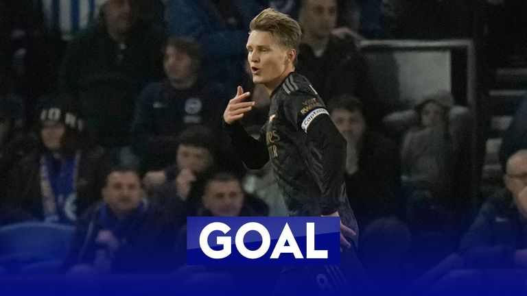 Odegaard doubles Arsenal's lead!
