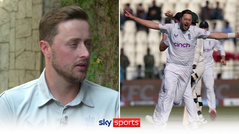 Ollie Robinson talks about how he has turned his form around to become a part of England's successful test team.