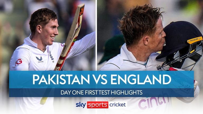 Tes Pertama Hari Pertama Pakistan vs Inggris 