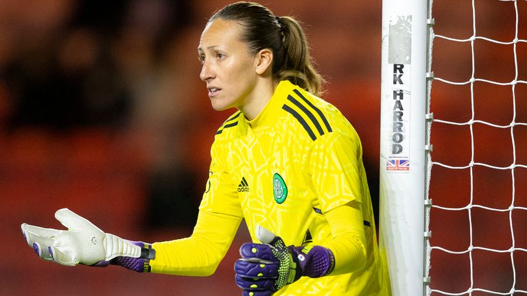 Pamela Tajonar is the first goalkeeper to win the SWPL player of the month award