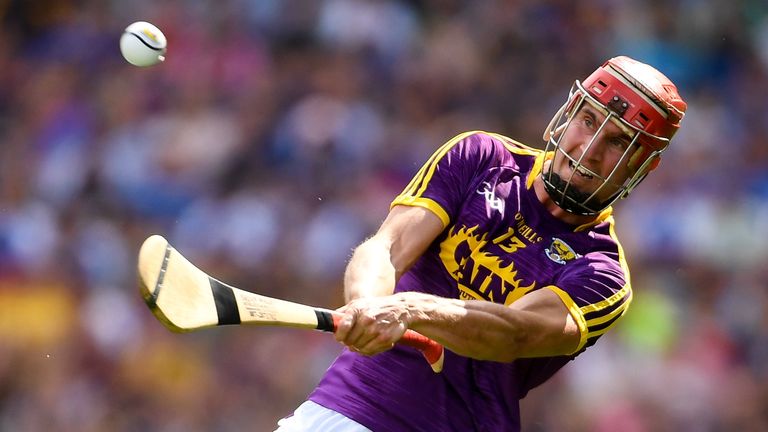 28 July 2019; Paul Morris of Wexford during the GAA Hurling All-Ireland Senior Championship Semi Final match between Wexford and Tipperary at Croke Park in Dublin. Photo by Ramsey Cardy/Sportsfile
