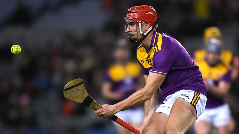29 January 2022; Paul Morris of Wexford during the Walsh Cup Final match between Dublin and Wexford at Croke Park in Dublin. Photo by Ray McManus/Sportsfile