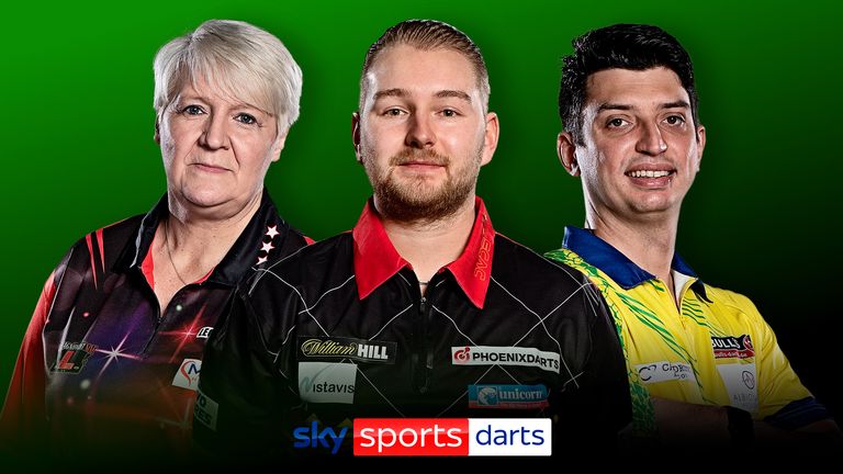 World Darts Championship: Lisa Ashton, Josh Rock and Dimitri Van den ...