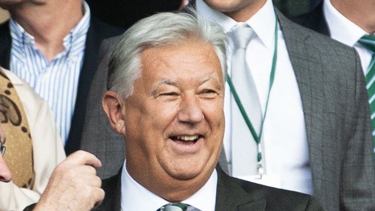 Peter Lawwell will officially become Celtic chairman on January 1