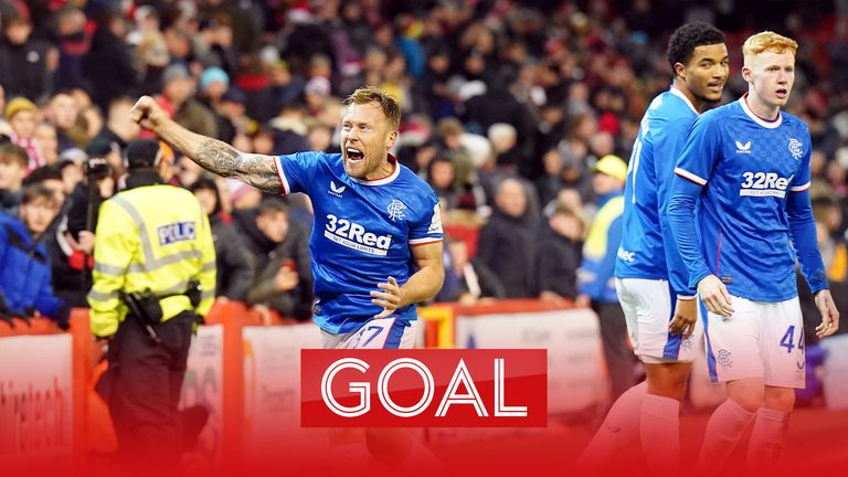 Arfield scores injury-time winner for Rangers!