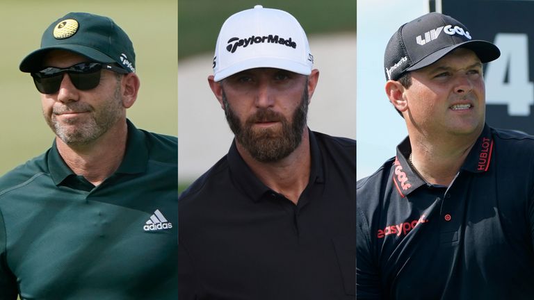 Sergio García, Dustin Johnson y Patrick Reed son todos miembros de LIV que anteriormente ganaron The Masters