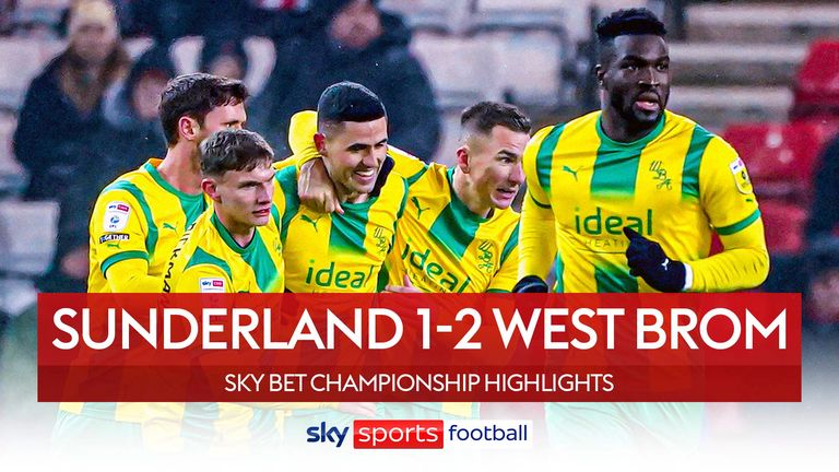 Sunderland 1-2 WBA