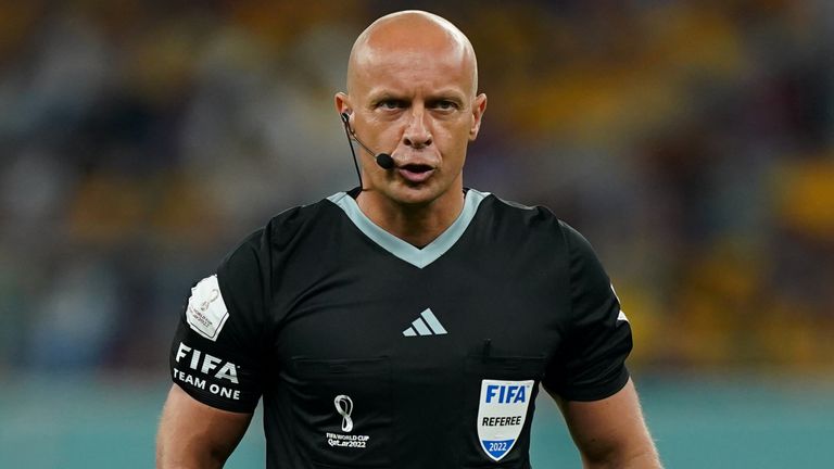 Szymon Marciniak will referee the 2022 World Cup final between Argentina and France