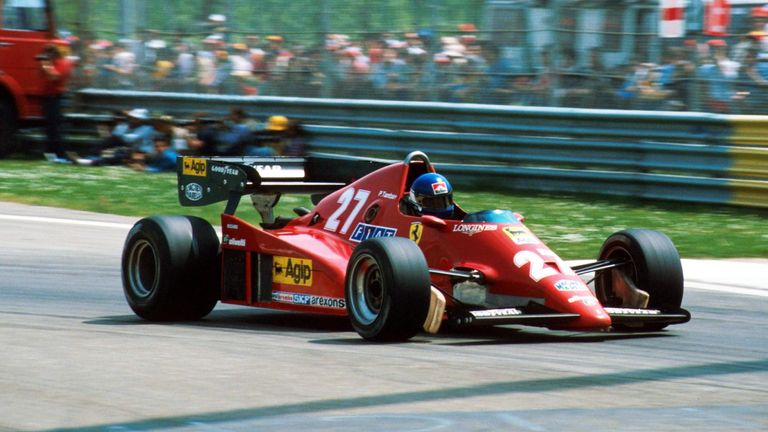 Tambay also won the 1983 San Marino GP with Ferrari