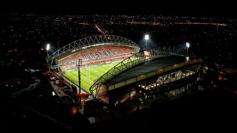 26 December 2022; A general view of Thomond Park