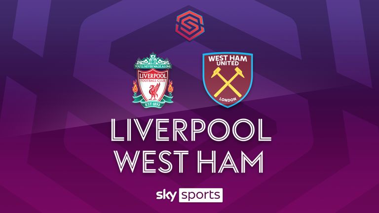WSL Liverpool 2-0 West Ham