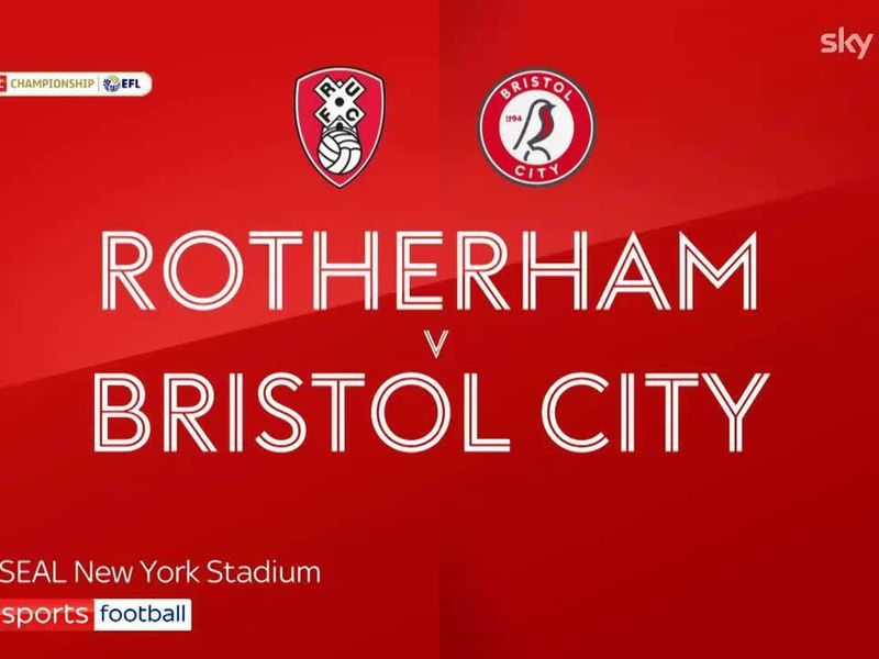 Rotherham 1-3 Bristol City: Joe Williams and Cameron Pring on