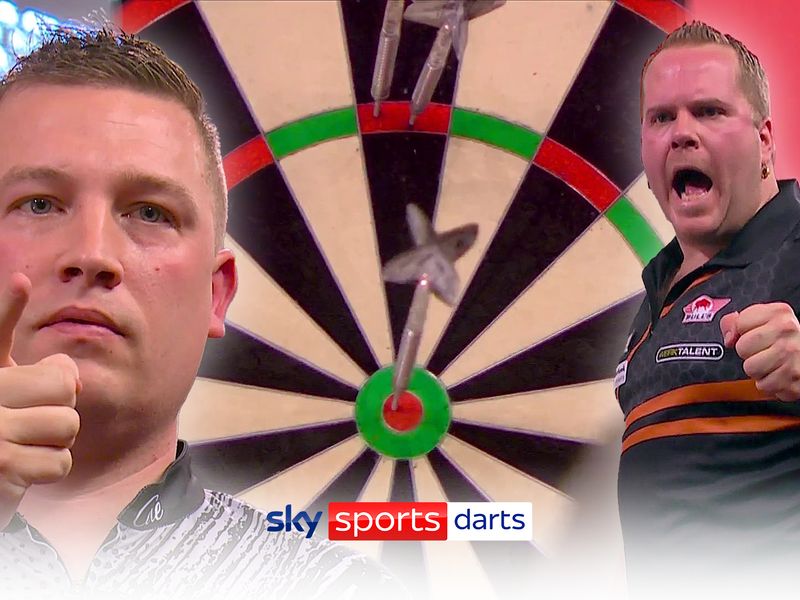World Darts Championship: Michael van Gerwen and Gerwyn Price to reach final | World one will 'have to play better' | Darts News | Sky Sports