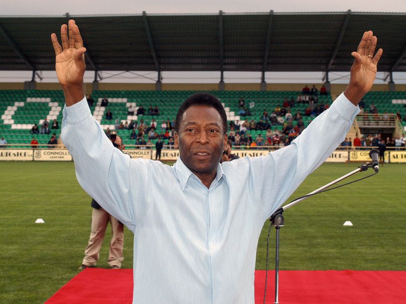 Sky Sports News on X: Pele paid tribute to Diego Maradona after