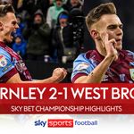 West Brom 1-1 Burnley - Report