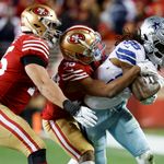 Cowboys don't pull off late miracle, fall to 49ers 19-12 in NFC