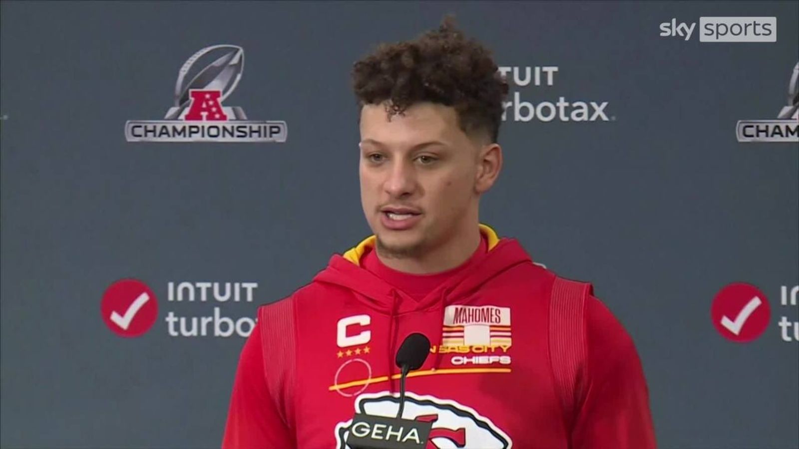 Patrick Mahomes on ankle injury: I'm getting better throughout the week ...