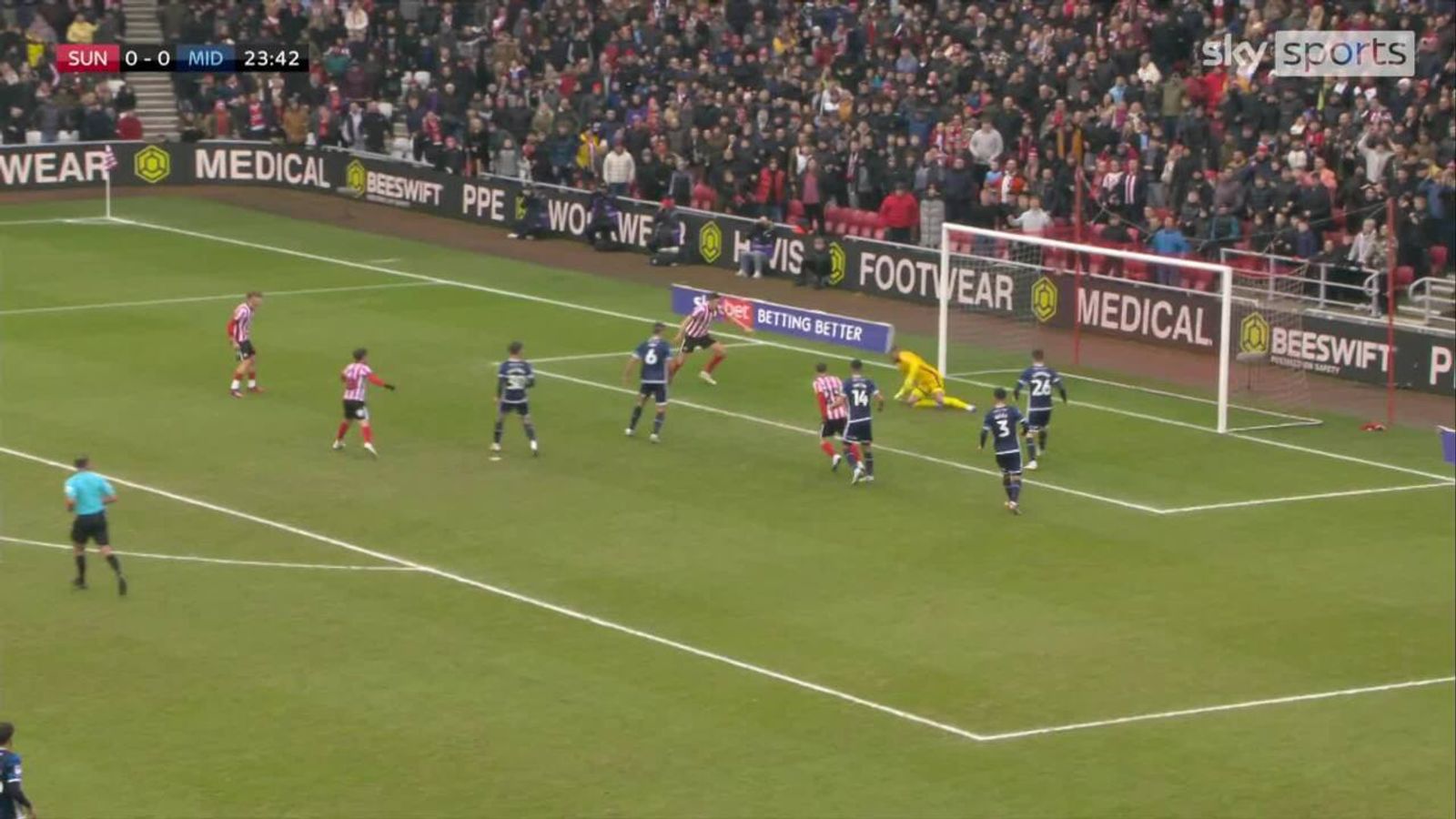 Sunderland goal disallowed for offside! | Football News | Sky Sports