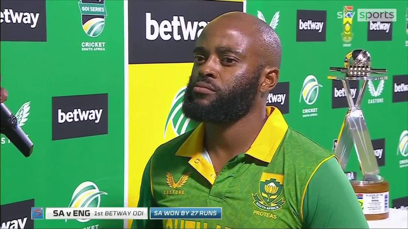 Temba Bavuma: Magala Changed The Match! | Cricket News | Sky Sports