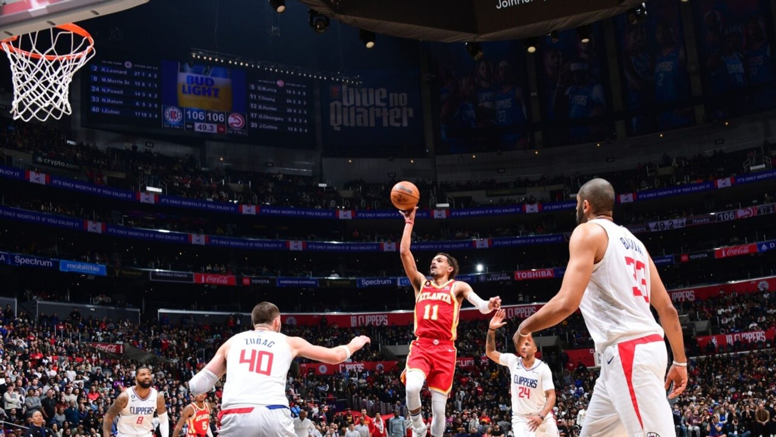 Atlanta Hawks 112108 Los Angeles Clippers NBA News Sky Sports