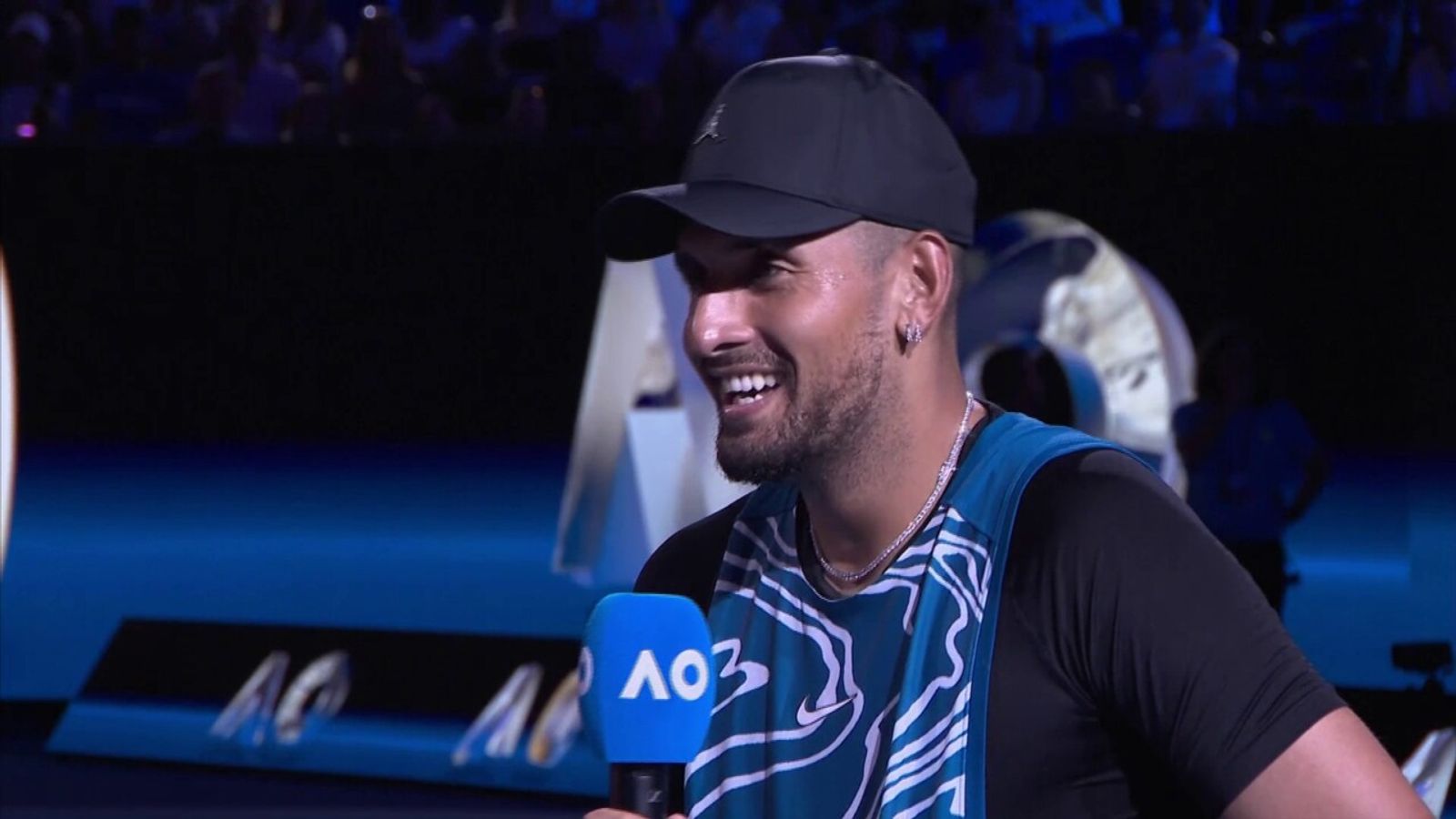 Nick Kyrgios would retire immediately if he was to win his first Grand