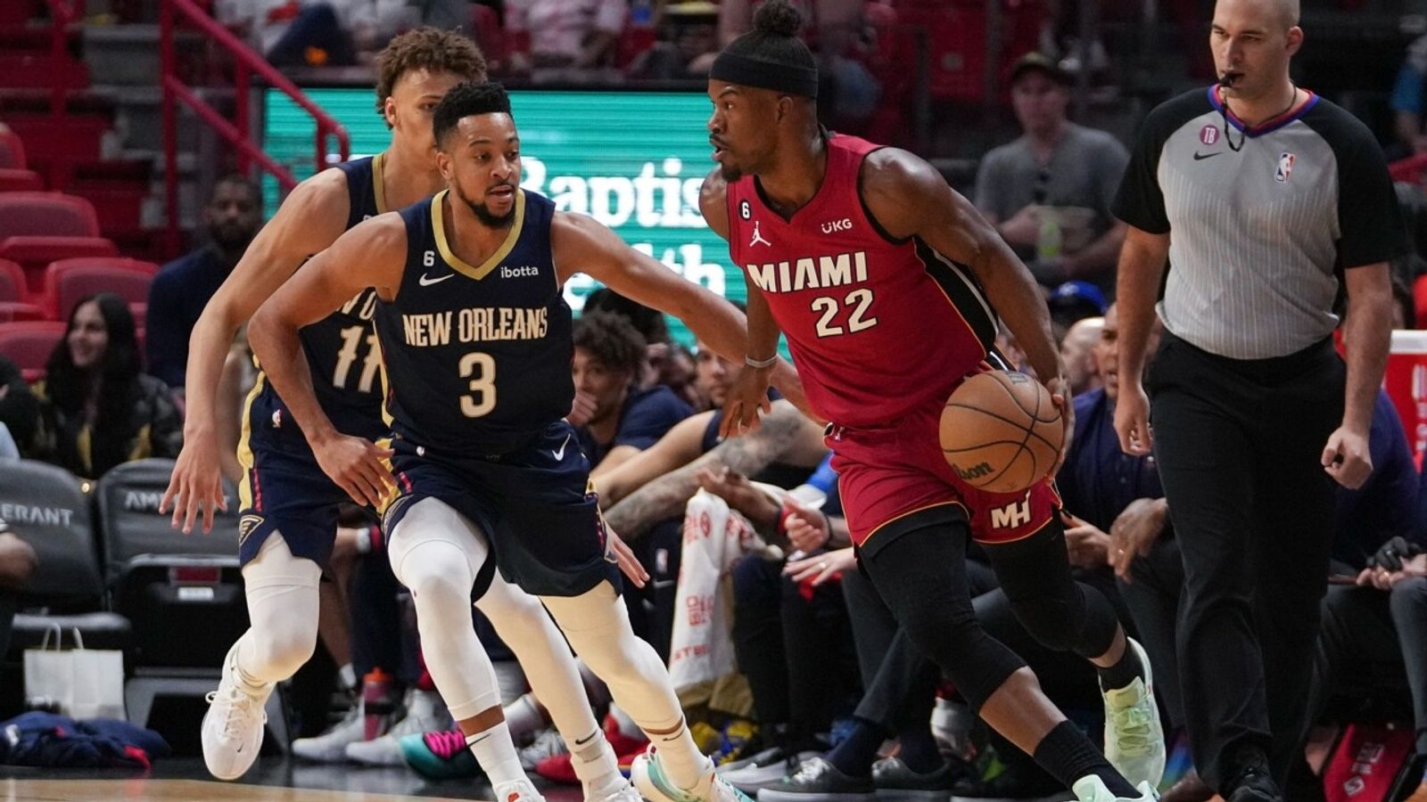 New Orleans Pelicans 96-100 Miami Heat | NBA Highlights | NBA News ...