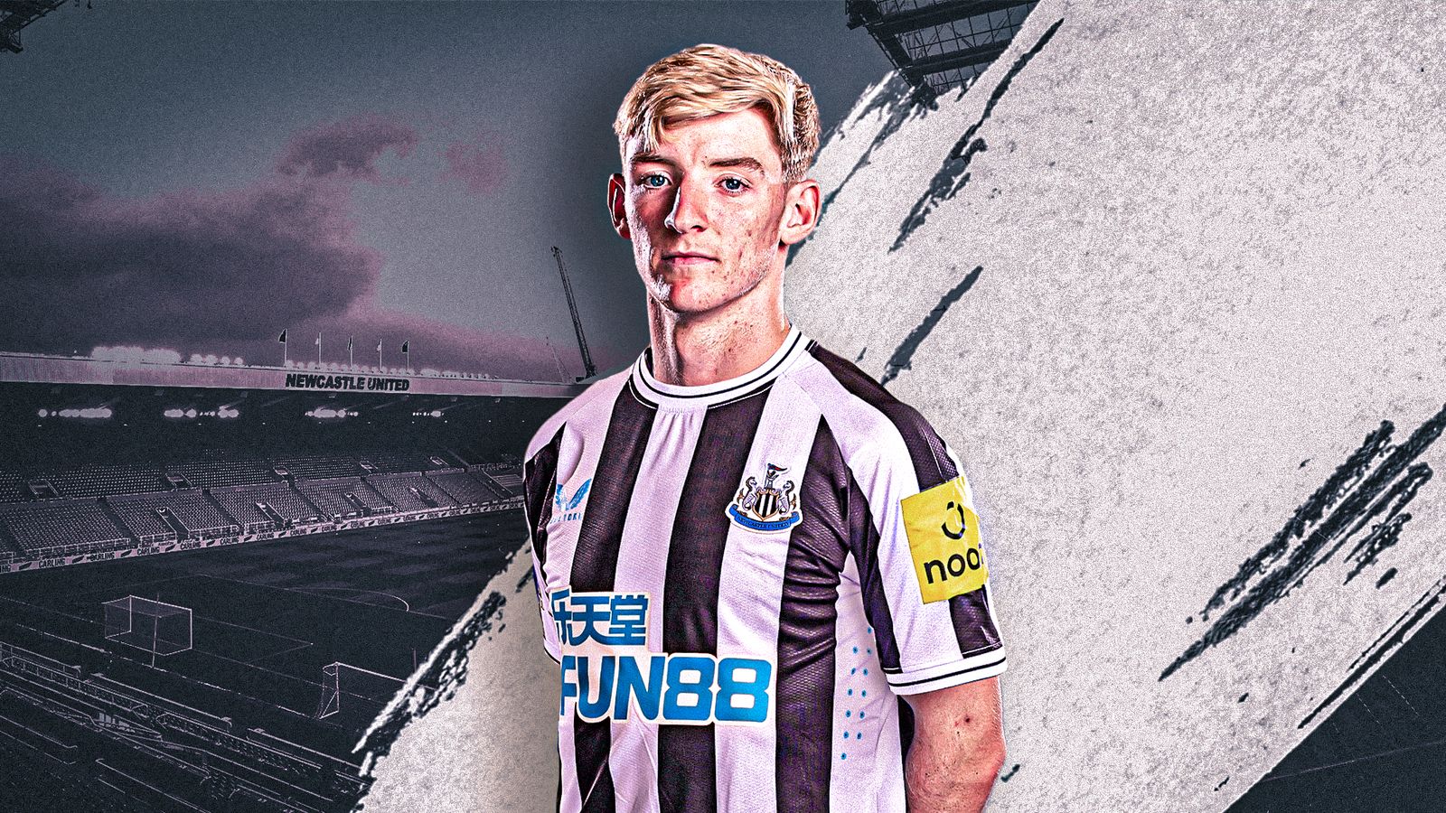 Anthony Gordon Signed Newcastle United Shirt 2022-23 Home [8