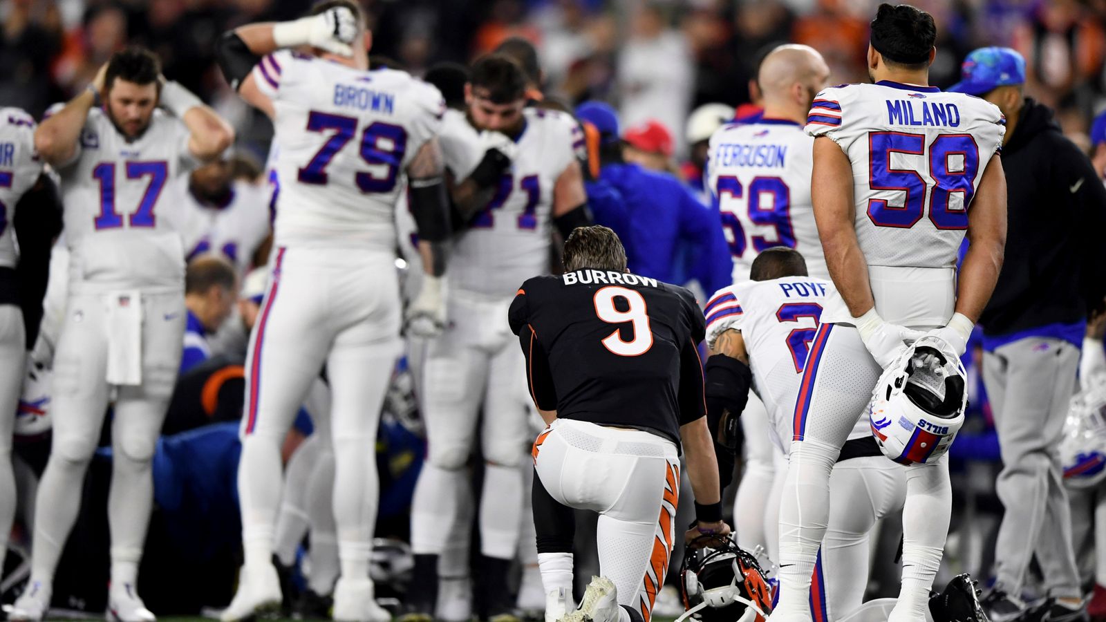 Nothing in consideration' by NFL for rescheduling Bills vs. Bengals after  Hamlin injury 