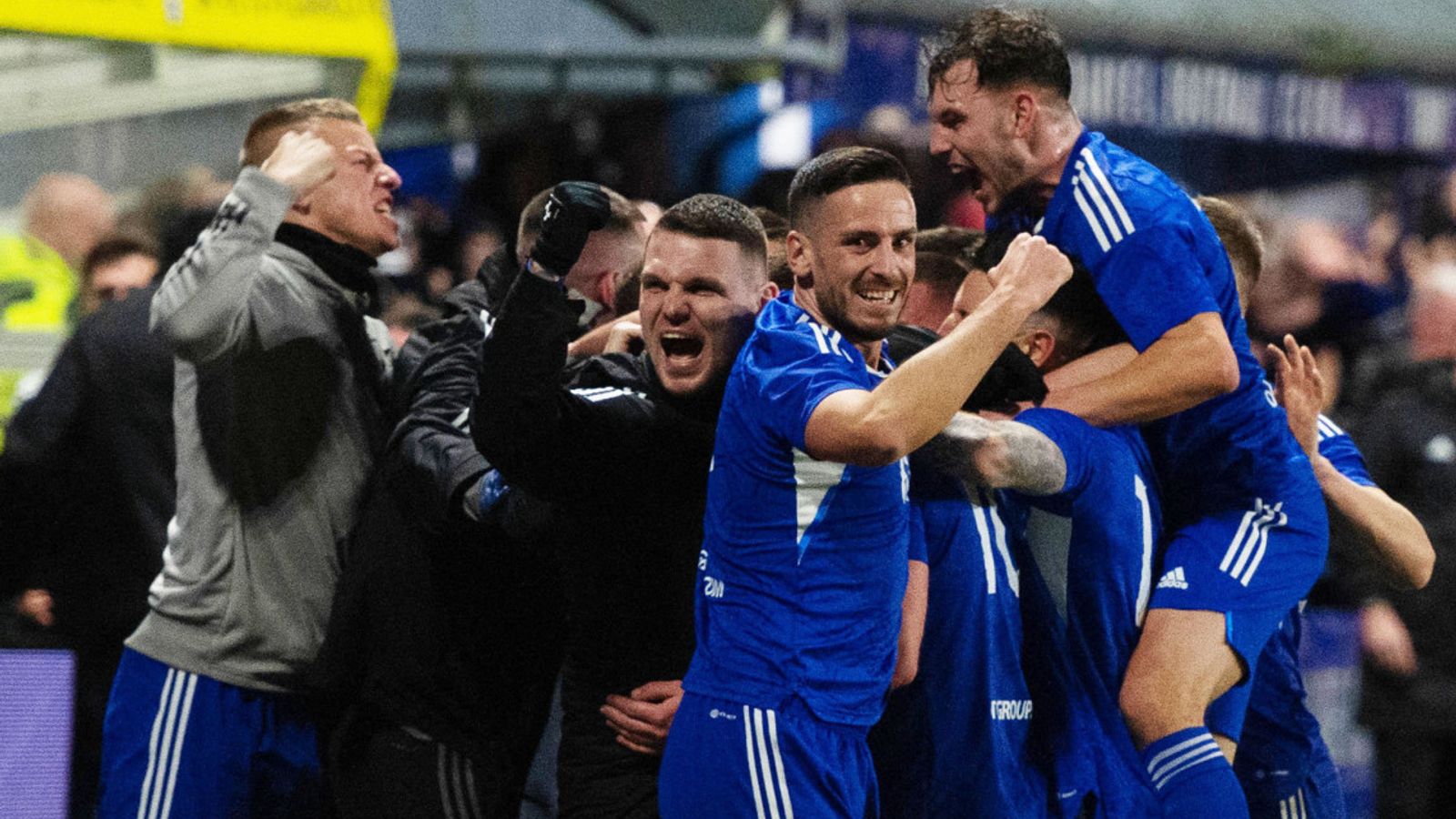 Darvel 10 Aberdeen Jim Goodwin pressure rises with shock Scottish Cup
