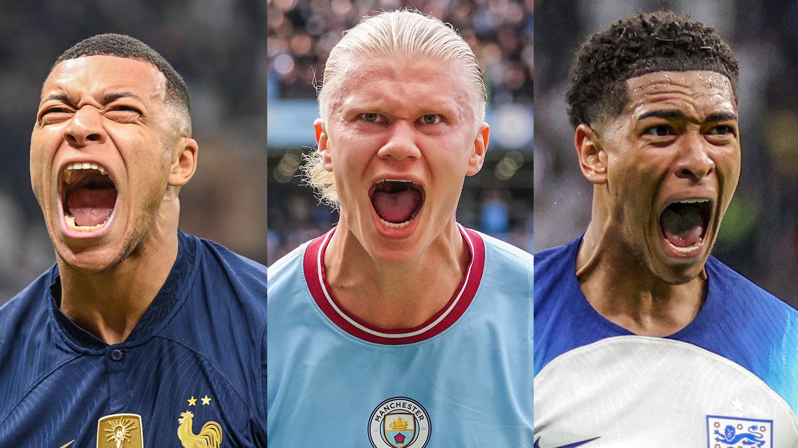 Jude Bellingham, Kylian Mbappe y Erling Haaland: ¿Quién tiene el valor de transferencia más alto?  |  Noticias de futbol