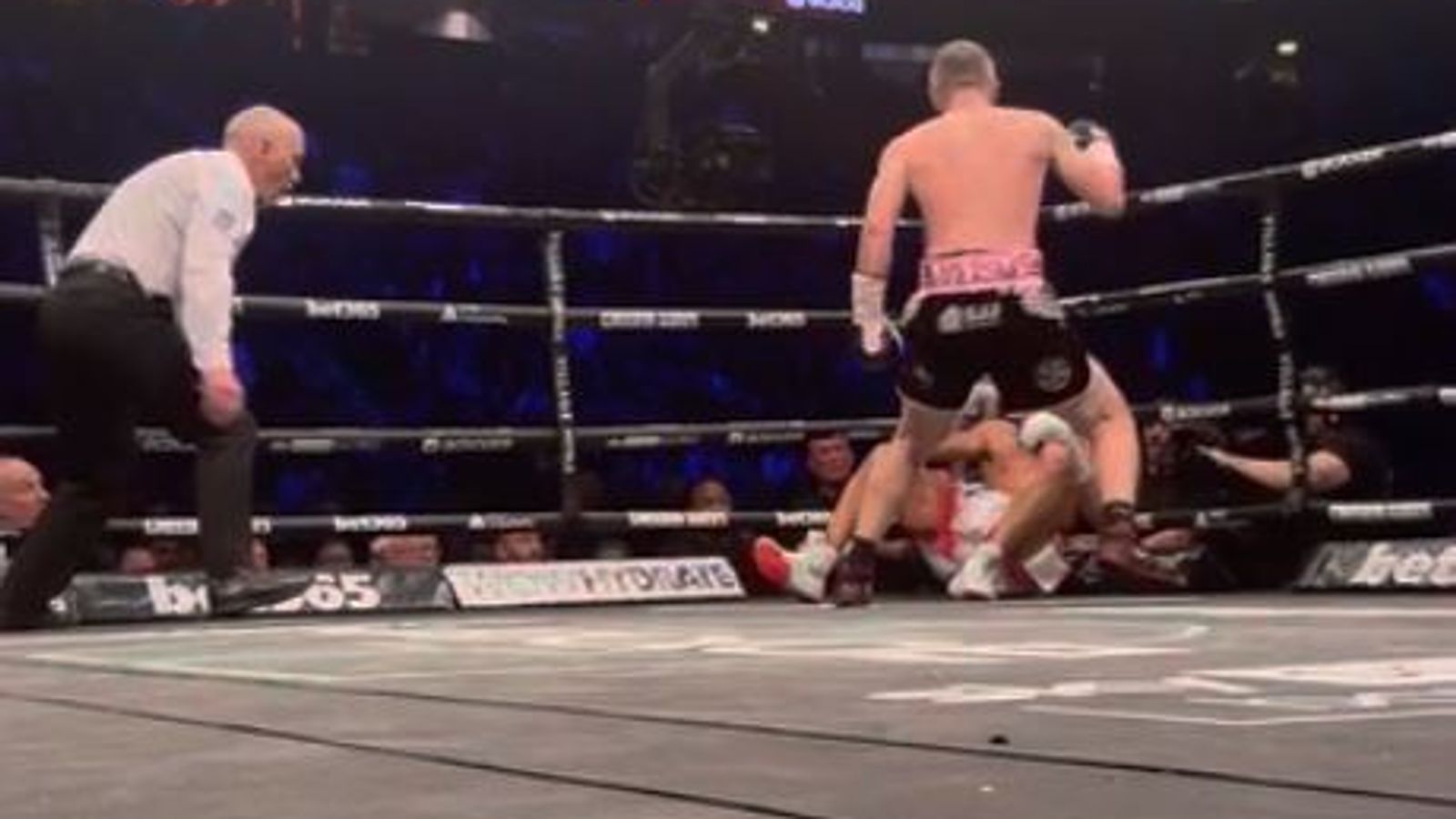 Unseen footage of Liam Smith's knockout win over Chris Eubank Jr