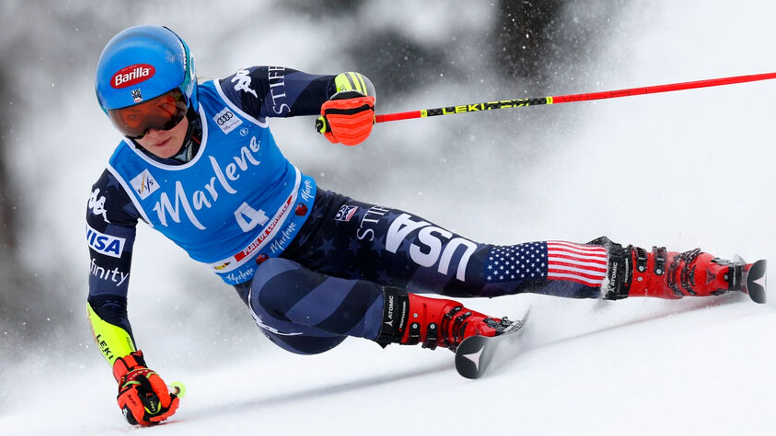 Mikaela Shiffrin claims record 83rd women’s World Cup victory to eclipse fellow American Lindsey Vonn