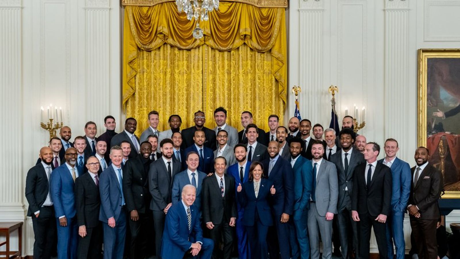 Golden State Warriors invited back to White House by president Joe