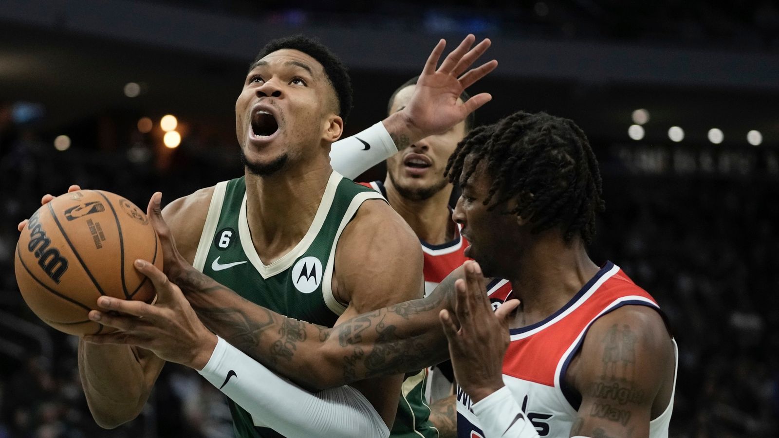 Giannis Antetokounmpo content with boring tag but Milwaukee Bucks star players explosive stats are anything but NBA News Sky Sports