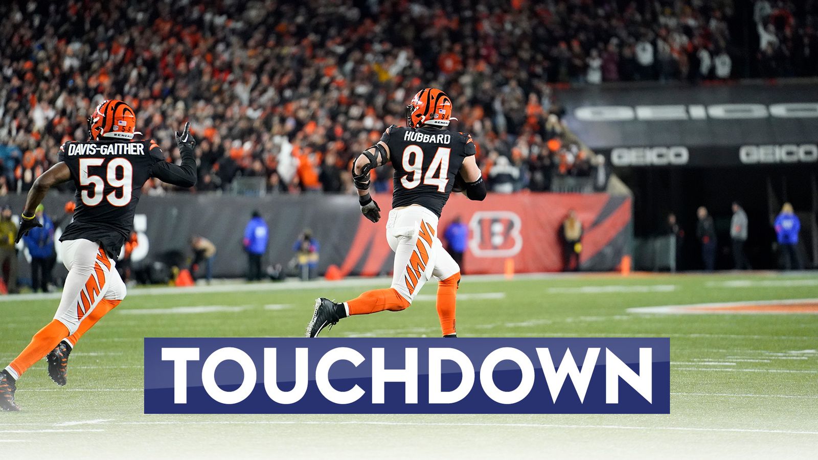 Cincinnati Bengals 24-17 Baltimore Ravens: Sam Hubbard's 98-yard Fumble ...