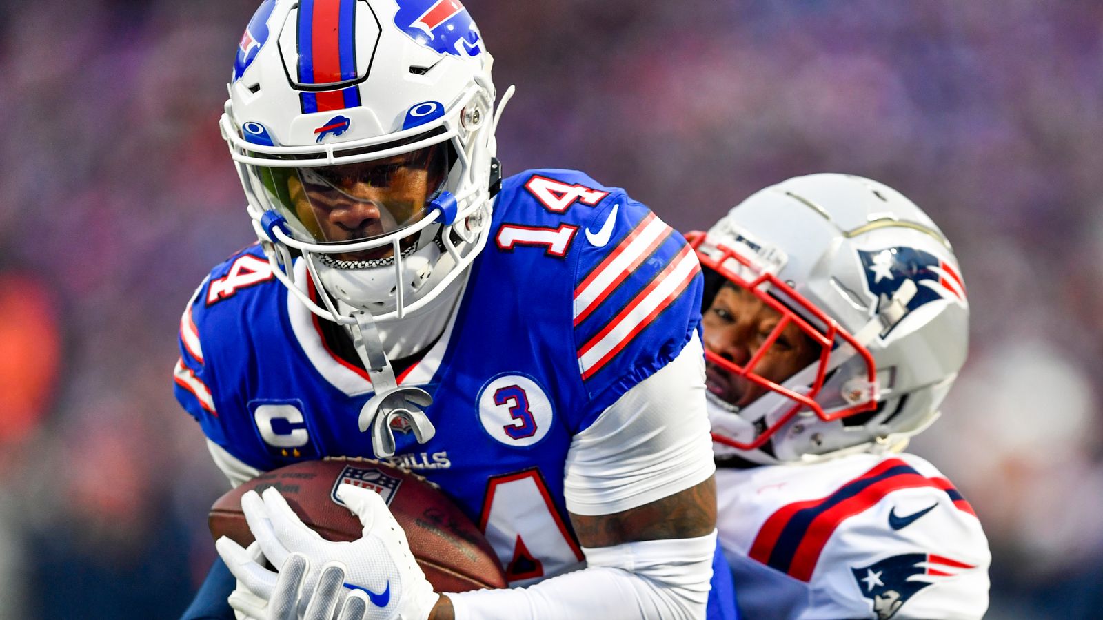 New England Patriots 23-35 Buffalo Bills, Bills clinch no. 2 seed