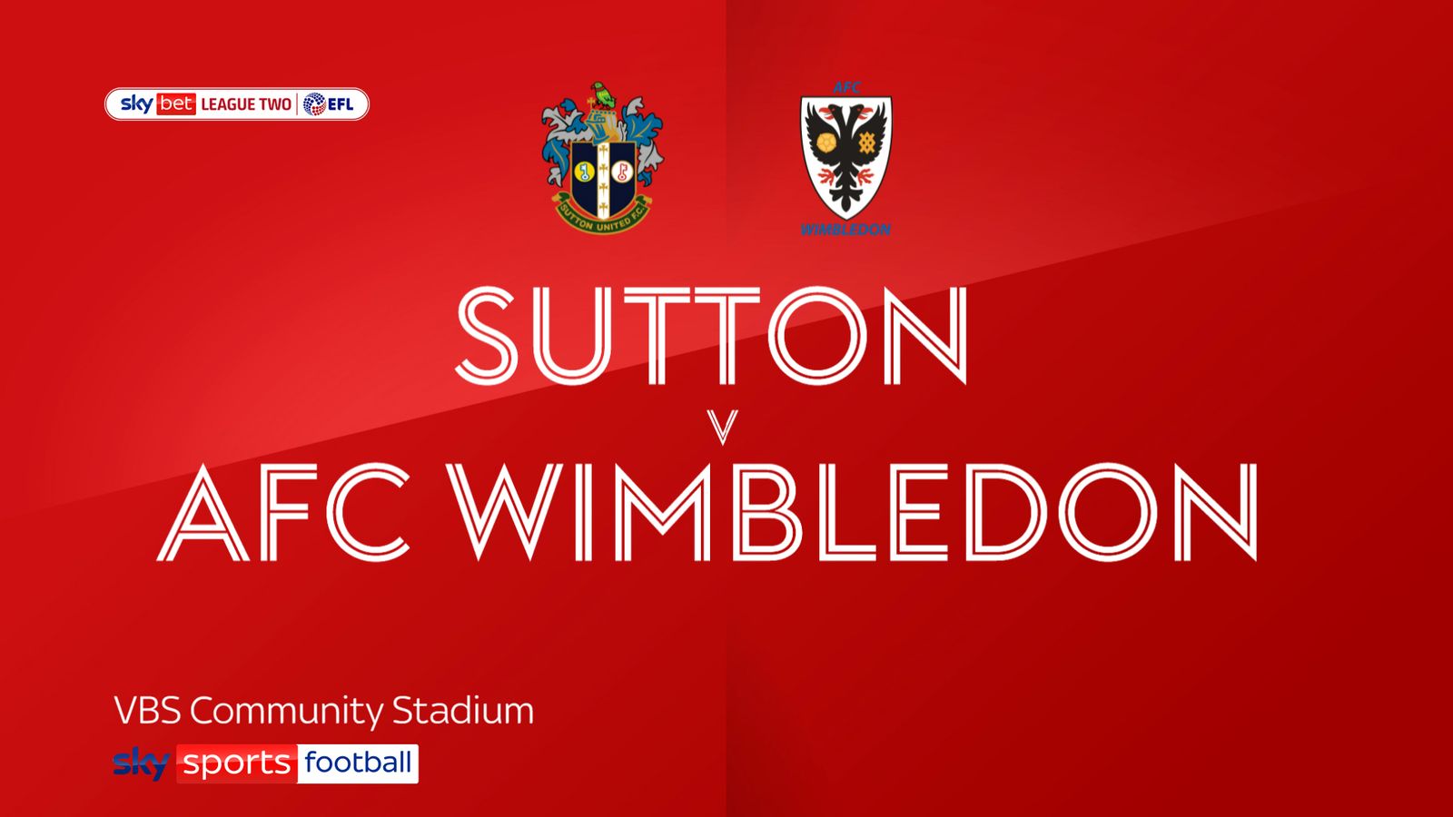 Sutton 21 Wimbledon Matt Gray's side earn third win in succession to