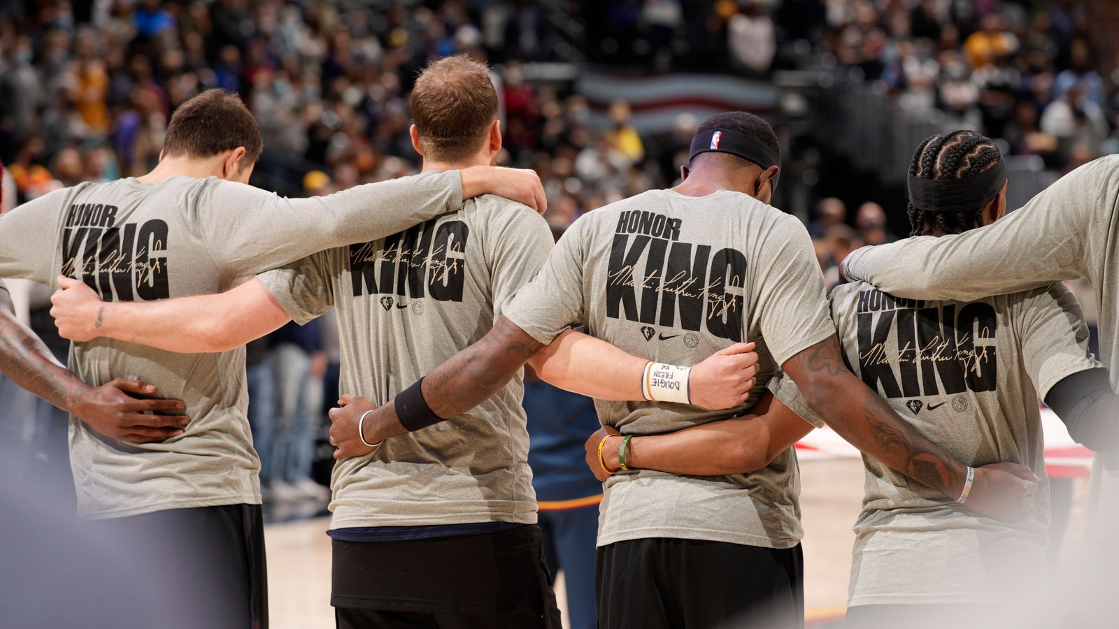 NBA teams honor Martin Luther King Jr.'s legacy on holiday